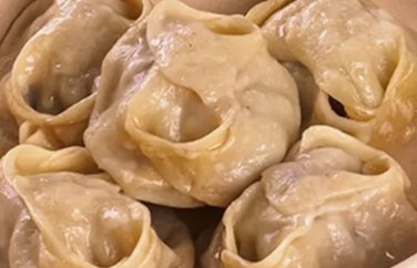 Манты с мясом говядины